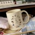 Korean Instagram cartoon koala bear glass, heat-resistant simple milk cup, niche creative gift.