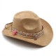 Bohemian European and American style suede western cowboy hat, rolled brim, Tibetan-style jazz hat for ethnic minorities