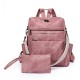2025 Spring cross-border women's backpack, lightweight women's retro backpack, large-capacity, casual travel dual-use shoulder bag.