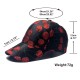 Korean style fashionable cherry jacquard pattern women's hardtop baseball caps, casual sun protection, versatile and fashionable baseball caps. Korean style fashionable cherry jacquard pattern women's hardtop baseball caps, casual sun protection, versatile and fashionable baseball caps.
