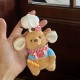 Instagram style eco-friendly wood pulp cotton dishcloth, cartoon print absorbent scouring pad, reusable square towel.