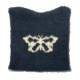 European and American Autumn/Winter Warm Jacquard Butterfly Knitted Hat, Outdoor Street Fashion Y2K Star Plush Cap