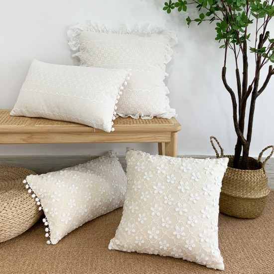 Cross-border Nordic INSS Best-selling Solid Color Simple Sand-washed Cotton Placemats, Insulated Bowl Placemats, In Stock Cross-border Nordic INSS Best-selling Solid Color Simple Sand-washed Cotton Placemats, Insulated Bowl Placemats, In Stock