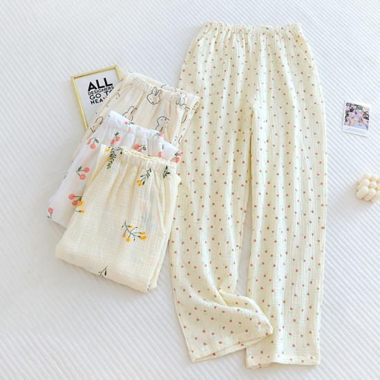 New women's nightgown, pure cotton, long-sleeved, three-layer quilted. Mid-length nightgown with open front, thin cotton, loose loungewear. New women's nightgown, pure cotton, long-sleeved, three-layer quilted. Mid-length nightgown with open front, thin cotton, loose loungewear.