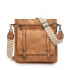 Multi-pocket tote bags, women's retro single-shoulder multifunctional crossbody bags, custom PU designs, cross-border hot-selling commuter bags