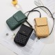 Guangzhou Bag 2024 hot-selling women's phone bag, fashionable crossbody shoulder bag, diamond-patterned embroidered women's double-layer PU wallet