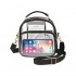 Feihong cross-border women's transparent crossbody bag, odorless, large capacity, portable crossbody handbag