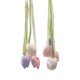 Handmade tulip curtain buckles, fresh and sweet flower buds, handicraft decorations, cross-border dropshipping Handmade tulip curtain buckles, fresh and sweet flower buds, handicraft decorations, cross-border dropshipping