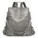 Cross-border trendy contrasting PU leather casual women's backpack, new large-capacity dual-use, fashionable travel backpack. Cross-border trendy contrasting PU leather casual women's backpack, new large-capacity dual-use, fashionable travel backpack.