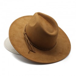 New cross-border foreign trade models Suede top hat for men and women, wide-brimmed hat for couples, heart-shaped top hat for gentlemen