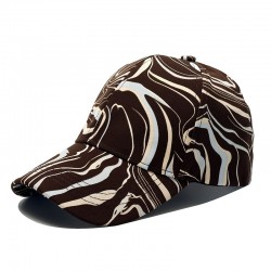 New cross-border outdoor trendy Chinese style baseball caps for men and women, tie-dyed plaid baseball caps, plaid fashion hats.