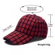 Foreign trade cross-border hat wholesale fashionable plaid baseball caps for women, outdoor sun protection, sun visor, hardtop baseball caps for men, casual wear. Foreign trade cross-border hat wholesale fashionable plaid baseball caps for women, outdoor sun protection, sun visor, hardtop baseball caps for men, casual wear.