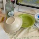 Homemade atmospheric niche, childlike spring and summer, colorful butterfly-painted ceramic mug, coffee cup, water cup, 340ml.
