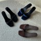 Women's nude high heels, soft leather stilettos, pointed toes, soft soles, French-style shoes with a gentle skirt-matching effect.
