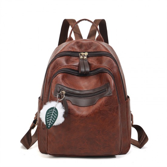 2025 new women's backpack, fashionable Korean-style backpack, large-capacity travel student lightweight backpack, wholesale