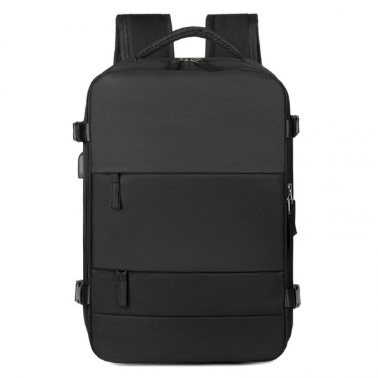 Amazon cross-border new water-repellent laptop bag, simple travel, portable, large capacity business backpack