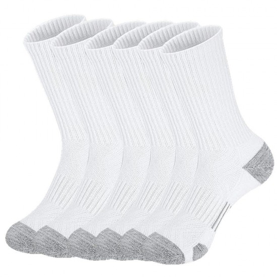 Cross-border large-size wholesale men's mid-calf socks, basketball, spring and summer, men's black and white long socks Cross-border large-size wholesale men's mid-calf socks, basketball, spring and summer, men's black and white long socks
