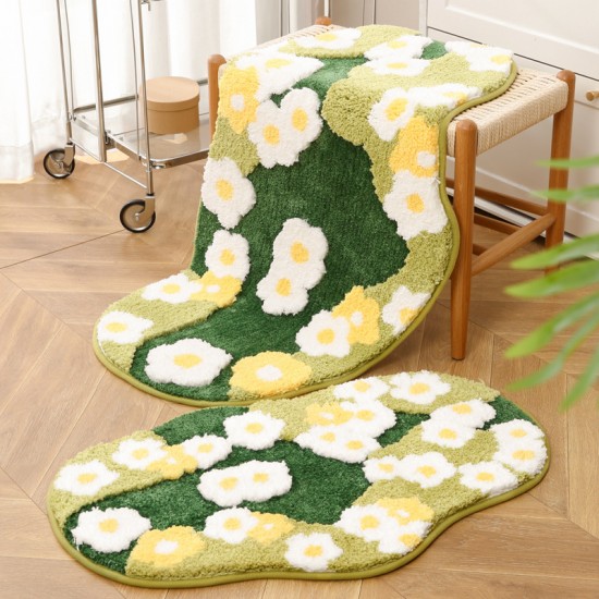 Manufacturer-made carpet wholesale, non-slip absorbent kitchen floor mats, customizable for stain-resistant and wear-resistant applications.