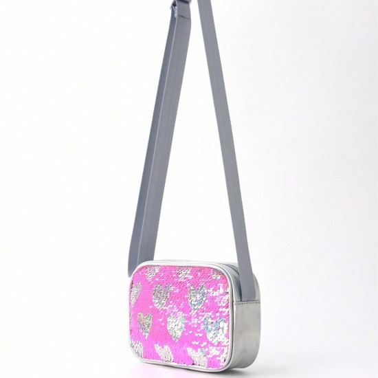 Feihong cross-border foldable beach bag, mesh large-capacity handbag, stylish shoulder bag, summer outdoor travel bag.