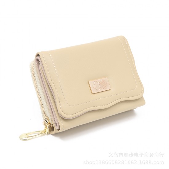 2024 new Japanese and Korean stylish, multifunctional, large capacity folding wallet, accordion bag wholesale