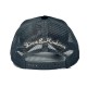 Best-selling summer embroidered lip mesh cap, hip-hop lettered sports cap, breathable mesh beanie for couples.