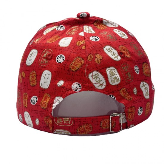 New cross-border cotton leopard print baseball hats, Chinese-style neutral outdoor sun hats, wholesale
