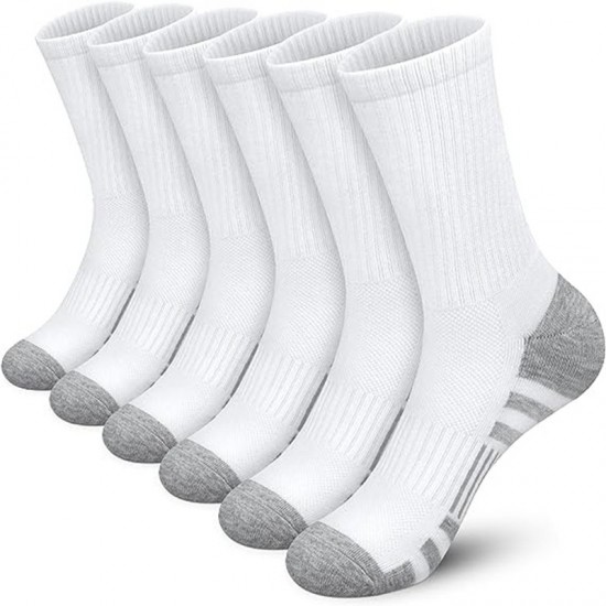 Men's deodorant and sweat-wicking summer mid-calf socks, basketball socks, plus-size men's sports socks