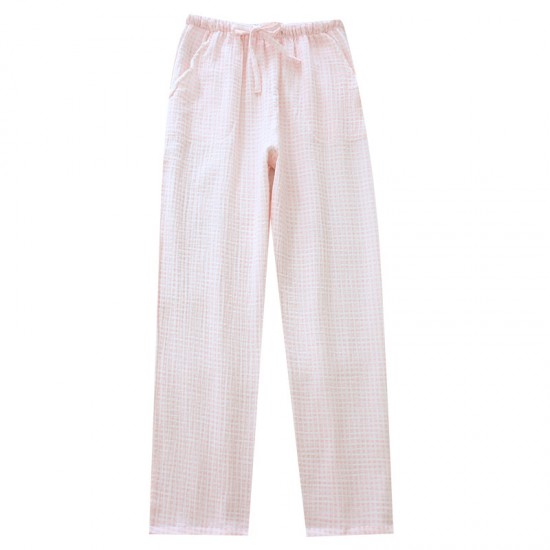 Japanese-style women's pajamas, plus-size, pure cotton, double-layered gauze loungewear pants, thin, soft, crepe, casual loungewear pants for spring and summer Summer women's rayon short-sleeved shorts, thin, open-front cotton silk, loose loungewear, soft Japanese-style women's pajamas, plus-size, pure cotton, double-layered gauze loungewear pants, thin, soft, crepe, casual loungewear pants for spring and summer Summer women's rayon short-sleeved shorts, thin, open-front cotton silk, loose loungewear, soft