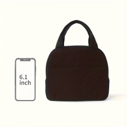 Best-selling cross-border handheld lunch bag, insulated lunch box bag, lunch bag with lunch box storage bag for work and school