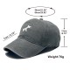 Wholesale Korean 2025 new style washed retro puppy embroidered baseball cap for women with large heads, small flattering cap