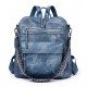 Cross-border backpacks Women's PU soft leather backpack, versatile large-capacity dual-use shoulder bag. Cross-border backpacks Women's PU soft leather backpack, versatile large-capacity dual-use shoulder bag.