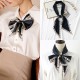 2025 spring and summer long silk scarf, luxury retro ribbon, lettered bag, polka dot neck scarf for women Small square scarf