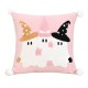 Cross-border Nordic ins hot-selling Halloween cute ghost embroidered lace cushion cover, home sofa decoration Cross-border Nordic ins hot-selling Halloween cute ghost embroidered lace cushion cover, home sofa decoration