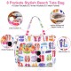 Feihong cross-border Large-capacity mesh beach bag, multifunctional travel single-shoulder swimsuit storage bag Feihong cross-border Large-capacity mesh beach bag, multifunctional travel single-shoulder swimsuit storage bag