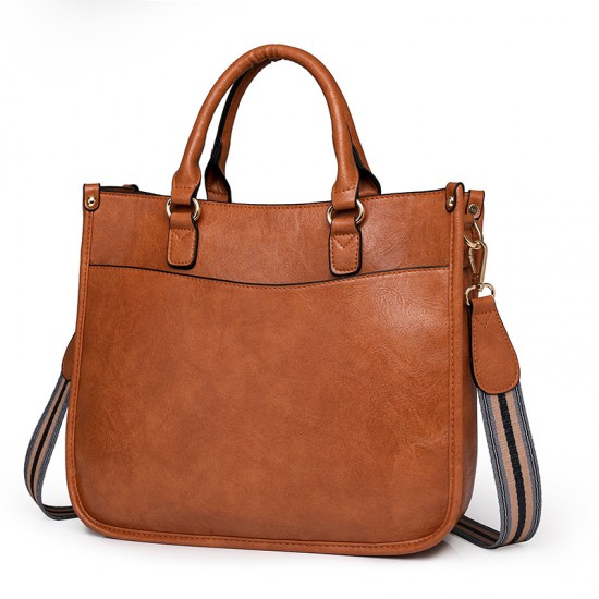 Women's bags, cross-border bags, new casual retro tote bags, fashionable and versatile shoulder and crossbody bags.