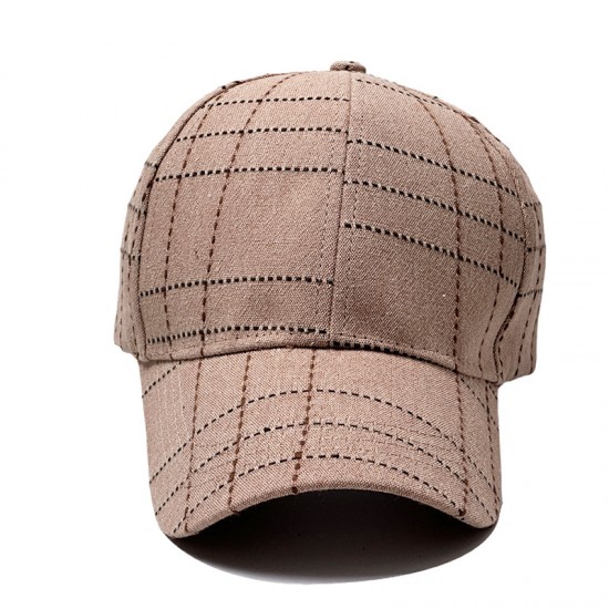 New cross-border plaid baseball caps, men's casual retro caps, spring and autumn, all-season caps, wholesale. New cross-border plaid baseball caps, men's casual retro caps, spring and autumn, all-season caps, wholesale.