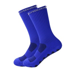 Non-slip football socks, cycling socks, breathable, outdoor basketball foot protection, badminton cycling, running, and football sports grip.