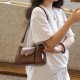 New fashionable women's soft PU leather crossbody tote bag, underarm bag, high-end large-capacity storage shoulder bag in stock