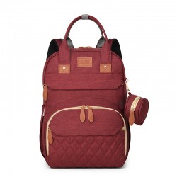 Cross-border hot-selling backpacks, multifunctional mommy bags, luxury maternity and baby crib bags, large capacity thermal travel backpacks
