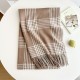 In stock: Vintage autumn and winter British style. Women's luxury plaid, thickened, warm scarf for couples and students, windproof shawl.