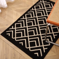 Mid-century round carpet, light-luxury, high-end bedroom bedside blanket, irregular-shaped sofa, coffee table, and chair mat.