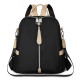 Korean Style Fashionable Casual Travel Backpack, Simple, Retro Women's Backpack, Outdoor, Large Capacity, Multipurpose Shoulder Bag