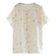 Summer women's pajamas, pure cotton yarn-dyed double-layered cotton gauze, thin, lock-front loungewear, loose and soft, mosquito-proof pants