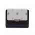 New Japanese-Korean style women's wallet, fresh-looking, popular-style, foldable, zippered, multifunctional, female wallet.