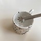 INS style cute stainless steel palm-shaped ice cube tongs, fruit sugar tongs, fun snack tongs, kitchen supplies.