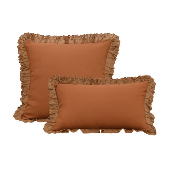 Cross-border ins, American pastoral pillowcases, lumbar support for living room sofas, embroidered lace lumbar support cushions Cross-border ins, American pastoral pillowcases, lumbar support for living room sofas, embroidered lace lumbar support cushions