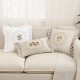 Cross-border Nordic ins Dutch velvet Christmas wreath pillows, sofa and living room home decorative cushions.