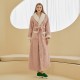 2023 new long-sleeved, thin, breathable, and suitable for outdoor wear, beautiful striped pajamas for women, spring, autumn, and summer long-sleeved, moisture-wicking, breathable home robes.