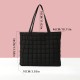 Straw bag, vacation-style summer woven bag for women, large-capacity, student-friendly single-shoulder tote bag, casual French tote bag
