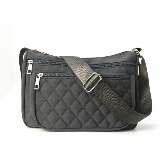 Feihong cross-border lettered cosmetic bag, seersucker two-piece travel storage bag, large-capacity portable cosmetic and toiletries bag